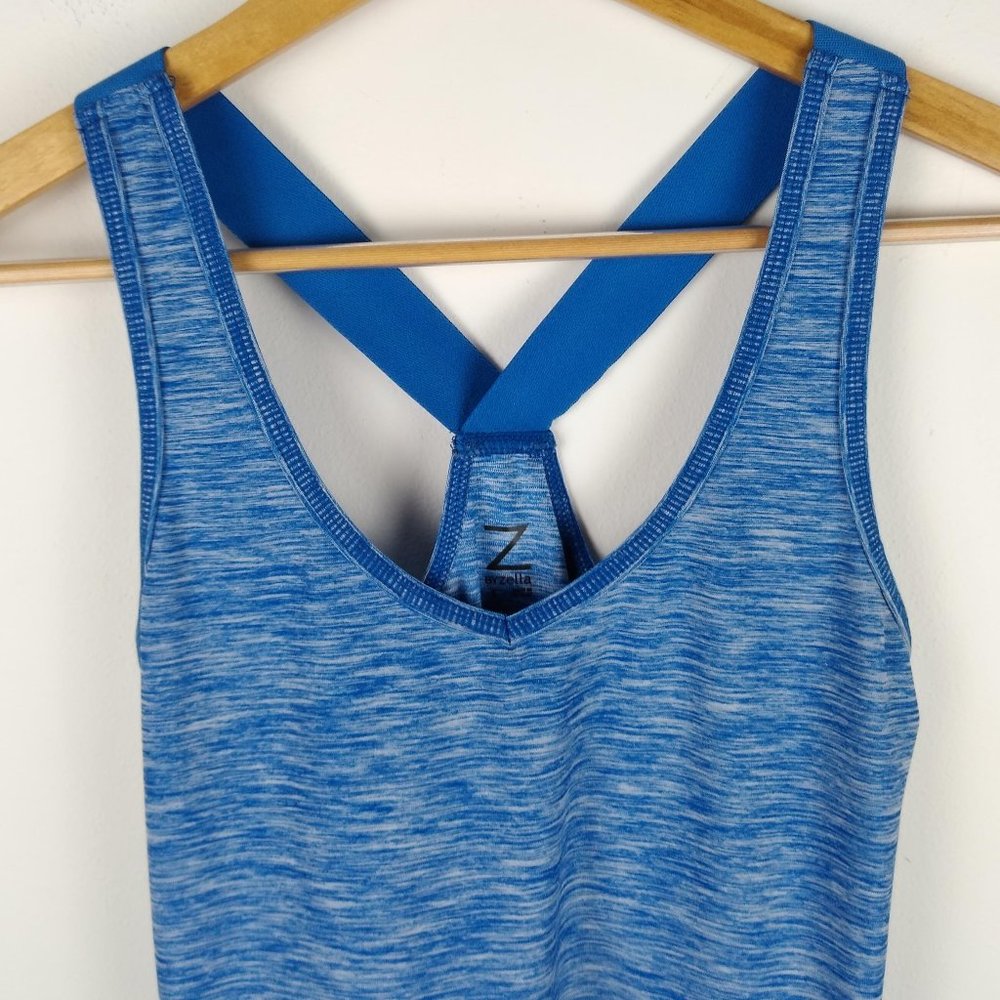 Z by Zella elastic Racer Back Athletic Tank - Picture 2 of 7